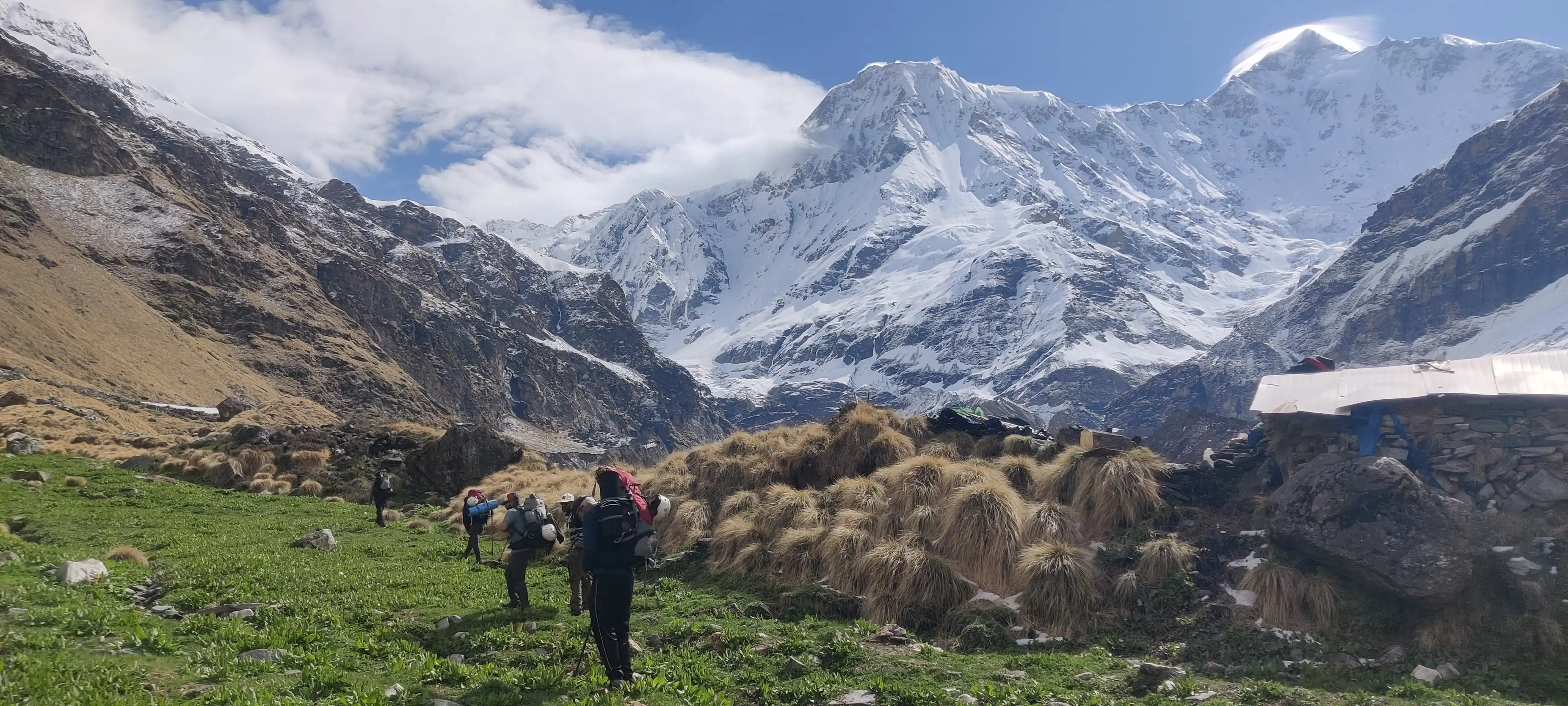 Pindari Glacier Trek snow-capped peaks